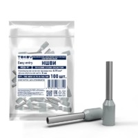 Наконечник штыревой втулочный изолированный НШВИ 0.75-8 Tokov Electric TKE-NSVI-0.75-8-C06/100