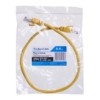 Патч-корд UTP4 cat 5e 0,5м ВС LSZH желтый литой коннектор Technolink