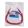 Патч-корд UTP4 cat 5e 1,0м ВС LSZH красный литой коннектор Technolink