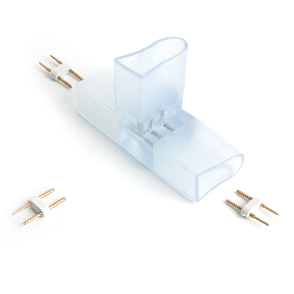 Соединитель Т-образный для светодиодной ленты 220V LS721 LD516 — изображение 2