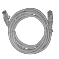 Патч-корд “C” UTP4 cat.5е 2.0м CCA LSZH серый литой коннектор Technolink