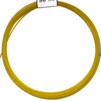 Устройство закладки кабеля (УЗК) 30м стеклопруток с 1 сменным наконечником d=4,5мм желтый Netko