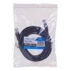 Патч-корд UTP4 cat 5e 5,0м ВС LSZH черный литой коннектор Technolink