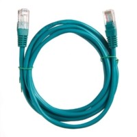 Патч-корд UTP4 cat 5e 1,5м ВС LSZH зеленый литой коннектор Technolink