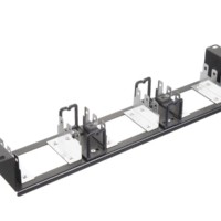 Рама опорная 19″ 2U на 9 плинтов заглубленная тип Krone Netko Optima