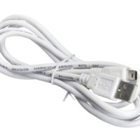 Кабель шт.USB A – шт.mini USB B 2.0 (1,5м) белый Netko Optima