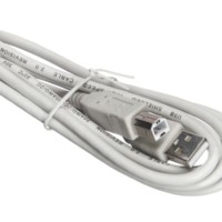 Кабель шт.USB A – шт.USB В 2.0 (1,5м) серый Netko Optima