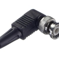 Коннектор BNC-7101B угловой, пластик, медь Netko Optima