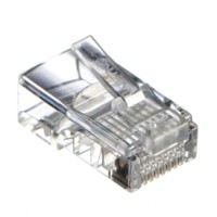 Коннектор RJ45 (8p8c) cat.5е, для одножильного и многожильного кабеля (нож с 2-мя зубцами), 100шт., Netko Expert CKC