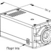 SLC-81M/P IP Камера CMOS сенсор 1.0M 2х стороннее аудио слот SD карты PoE DC12V объектив 4.0 ммF2.0 SpyG