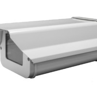 SEC-605HB Кожух наружный алюминиевый 12В вентилятор обогреватель IR подсветка 373х140х115мм (Д*Ш*В) SpyG