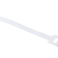 Стяжка-липучка многоразовая 150*12 /10 шт (белая) Netko Optima