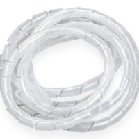 Лента спиральная монтажная пластиковая d19мм (бандаж для кабеля), 5м, Netko Optima