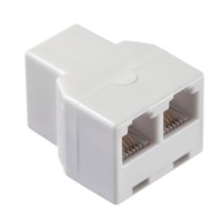Переходник телефонный гнездо RJ11 (6p4c) на два гнезда RJ11 (6p4c) / блистер Netko