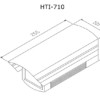 STI-710 Подсветка инфракрасная 900г водостойкая 101*112.3*255мм 41 диода 20м DC12V SpyG