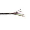 Кабель Телефонный 6с CCS 100м плоский черный Netko Optima