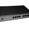 NS10808P PoE коммутатор настольный 8 портовый 8 PoE 802.3af 1Gbit портов 15.4W кабель питания ЕВРО серый Netko