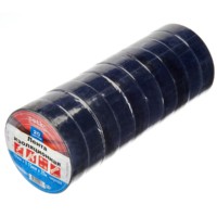 Изолента (лента изоляционная) 19мм х 20м  черная 10шт Netko Optima