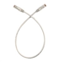 Патч-корд UTP4 cat.6 0.5м литой коннектор серый Netko CKC