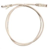 Патч-корд UTP4 cat.6 1.0м литой коннектор серый Netko CKC