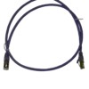 Патч-корд FTP4 cat.6a 0.5м литой коннектор фиолетовый LSZH Netko CKC