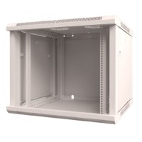 Шкаф настенный 06 WM 6606.900 БЕЗ ДВЕРИ (600х600х368) серый собранный Netko