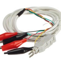 Шнур тестовый с зажимами четырёхполюсный 1,5м Netko Optima