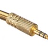 Штекер 3.5 стерео (золотой) Netko Optima