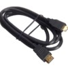 Шнур аудио-видео miniHDMI (штекер) - HDMI (штекер) золото (1,5 м) блистер (HDMI 1.3b) Netko