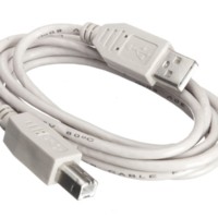Кабель шт.USB A – шт.USB В 1.1 (1,5м) серый блистер Netko