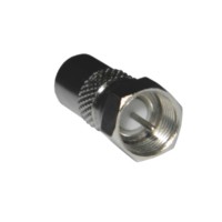 Переходник шт.F – шт.TV (цинк) Netko Optima