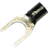 Вилочный кабельный наконечник SNBS 5.5-6 (НВ d=6,4мм) 4-6мм2 неизолированный 100 шт Netko Optima