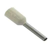 Штыревой втулочный кабельный наконечник E 7508 (НШВИ F=8мм) 0,75мм2 изолированный серый 100шт Netko Optima