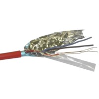 Кабель сигнальный Netko экранированный КПСЭнг (А) – FRLS 2*2*0.2мм2 (0.5мм) 200м красный