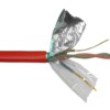 Кабель сигнальный Netko экранированный КПСЭнг (А) - FRLS 2*2*1.00мм2 (1.1мм) 200м красный