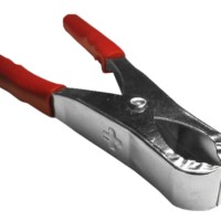 Зажим “крокодил” 20A красный L=73±5мм Netko Optima