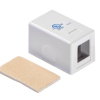 Корпус розетки KE30-1 / 1 порт / белый Netko Expert CKC