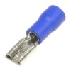 Клемма плоская FDD 2-187(5)  КПИ гнездо 4,7мм 1,5-2,5мм2 изолированная синяя 100шт. Netko Optima