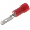 Клемма  ножевая MDD 1,25-110(8) КНИ 2,8мм 0,5-1,5мм2 изолированная красная 100шт. Netko Optima