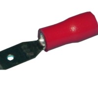 Клемма  ножевая MDD 1,25-187(5) КНИ 4.7мм 0,5-1,5мм2 изолированная красная 100шт. Netko Optima