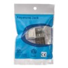 Модуль Keystone неэкранированный RJ45 cat.6А 90° 110 тип под инструмент KE белый Netko Expert CKC