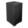 Шкаф напольный 19" Netko 36U серия Optima (600х800х1762) передняя дверь стекло черный разобранный (упакован в 3 коробки)