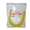 Патч-корд UTP4 cat 5e 2,0м ВС LSZH желтый литой коннектор Netko Optima