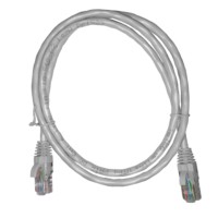 Патч-корд UTP4 rj45-rj45 cat.6 1.0м BC LSZH серый литой коннектор Netko Optima