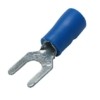 Вилочный кабельный наконечник SV 2-4 (НВИ d=4.3мм) 1,5-2,5мм2 изолированный синий 100шт. Netko Optima
