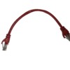 Патч-корд UTP4 cat 5e 0,25м ВС LSZH красный литой коннектор Technolink
