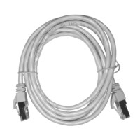 Патч-корд FTP4 cat.5е 2.0м BC LSZH серый литой коннектор Netko Optima