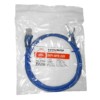 Патч-корд UTP4 cat 5e 1,0м ВС LSZH синий литой коннектор Netko Optima