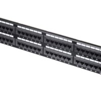 Патч-панель UTP 19″ 48 портов RJ45 cat.5е 2U Dual Type Netko Expert CKC