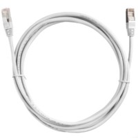 Патч-корд FTP4 cat.5e 3.0м литой коннектор серый LSZH Netko Expert CKC